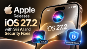 Apple Releases iOS 27.2 with Siri AI and Security Fixes