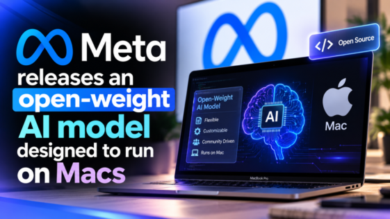 Meta launches open-weight AI model built to run on Macs