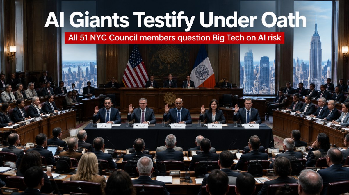 NYC Council Puts AI Giants Under Oath