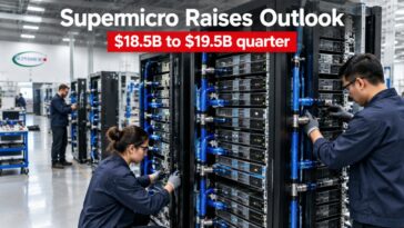 Supermicro Lifts First-Quarter Revenue Outlook to $18.5 Billion to $19.5 Billion