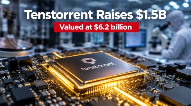 Tenstorrent Raises $1.5 Billion at a $6.2 Billion Valuation to Scale Its Galaxy Servers