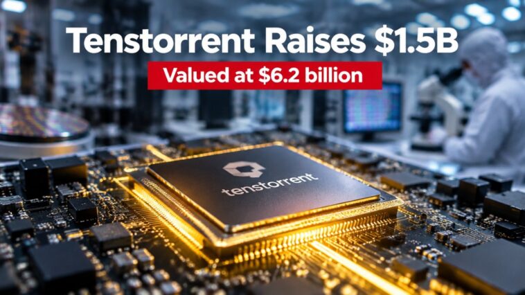 Tenstorrent Raises $1.5 Billion at a $6.2 Billion Valuation to Scale Its Galaxy Servers